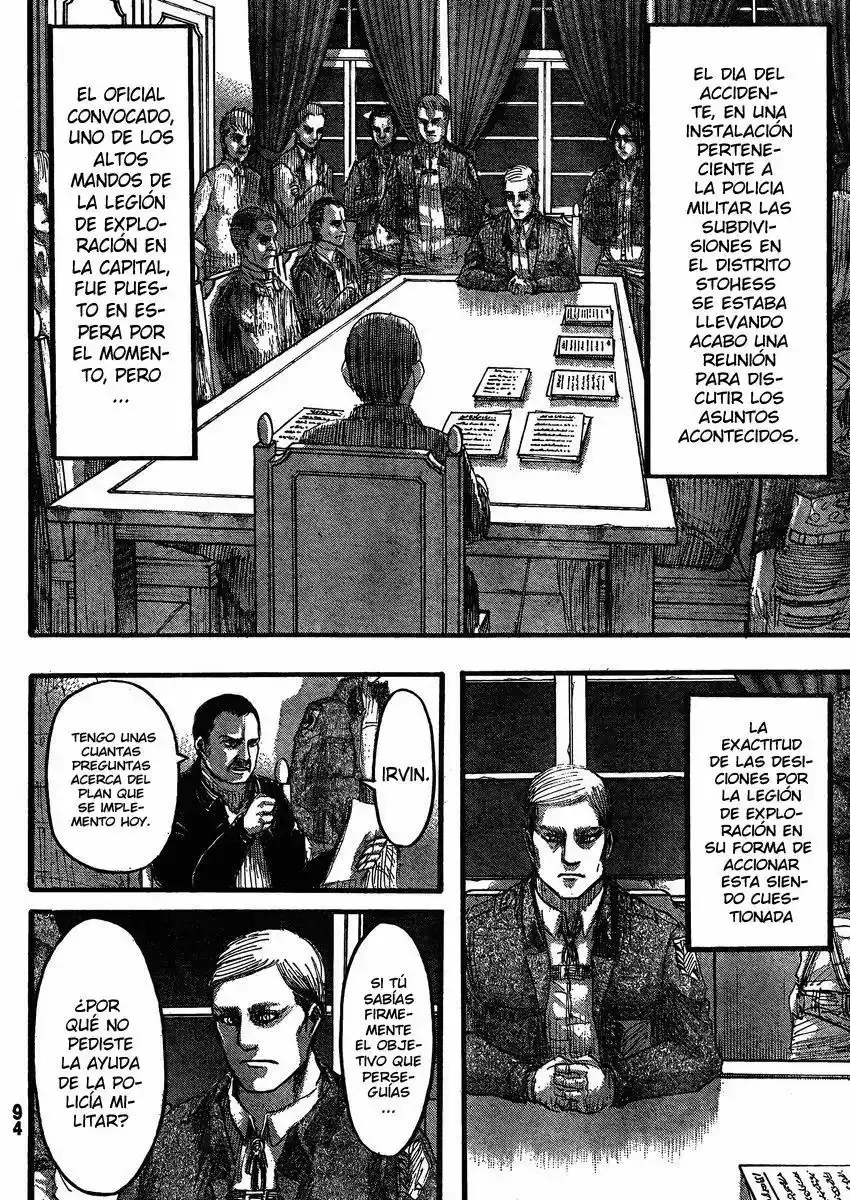 Página 33 — Shingeki no Kyojin Capítulo 34
