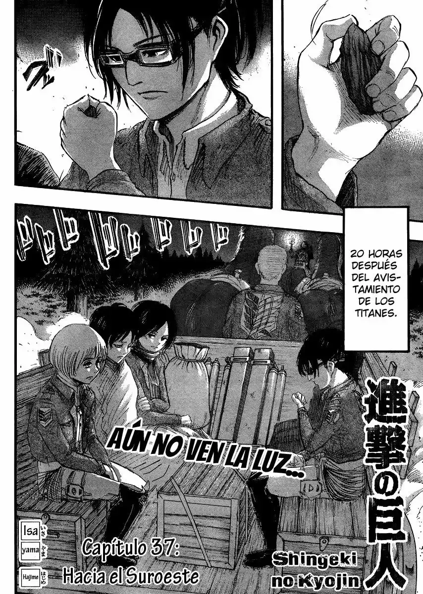 Página 2 — Shingeki no Kyojin Capítulo 37