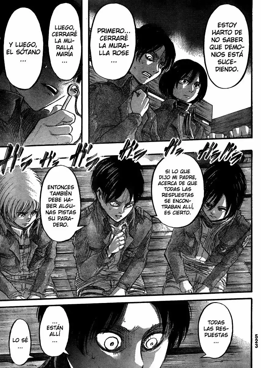Página 17 — Shingeki no Kyojin Capítulo 37