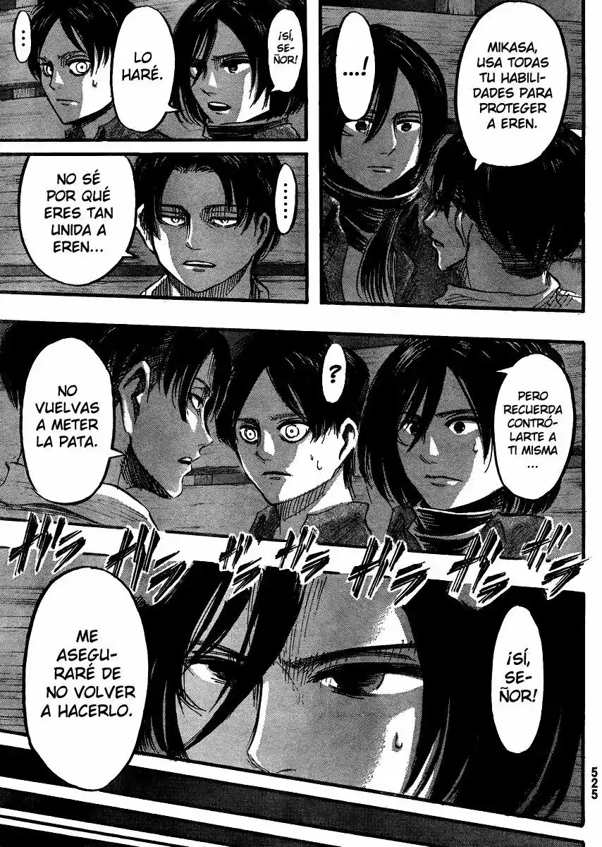 Página 19 — Shingeki no Kyojin Capítulo 37
