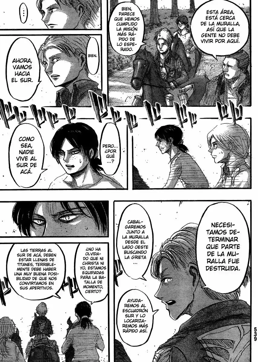 Página 33 — Shingeki no Kyojin Capítulo 37