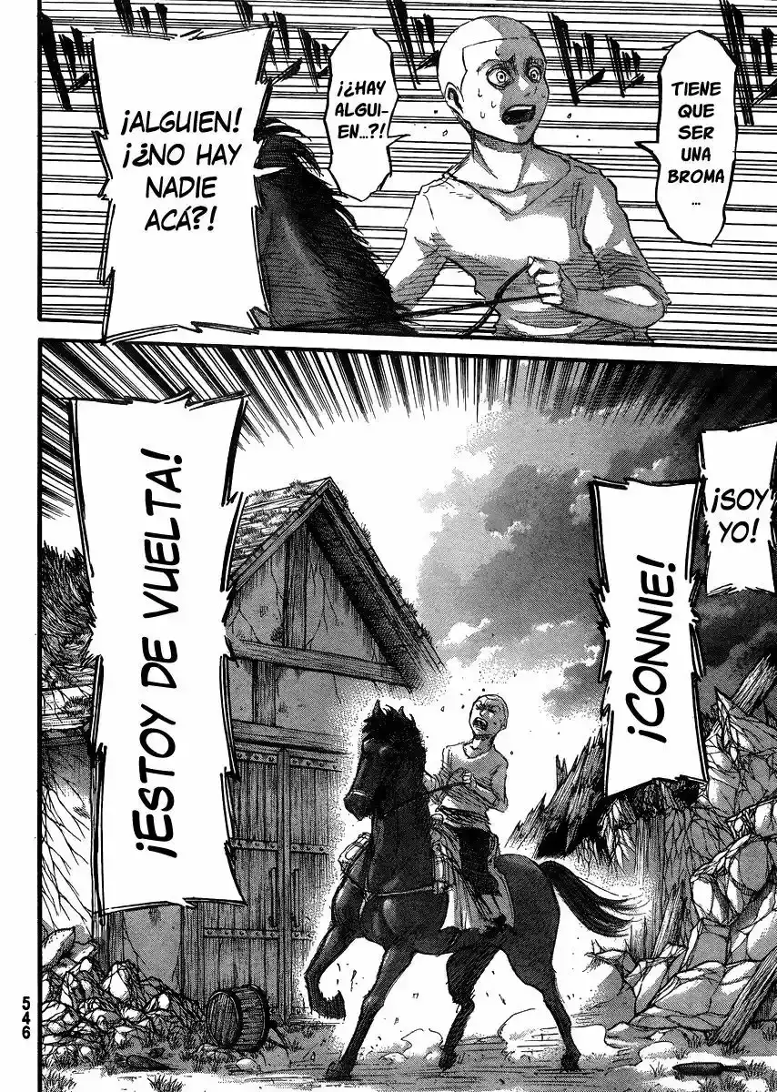 Página 40 — Shingeki no Kyojin Capítulo 37