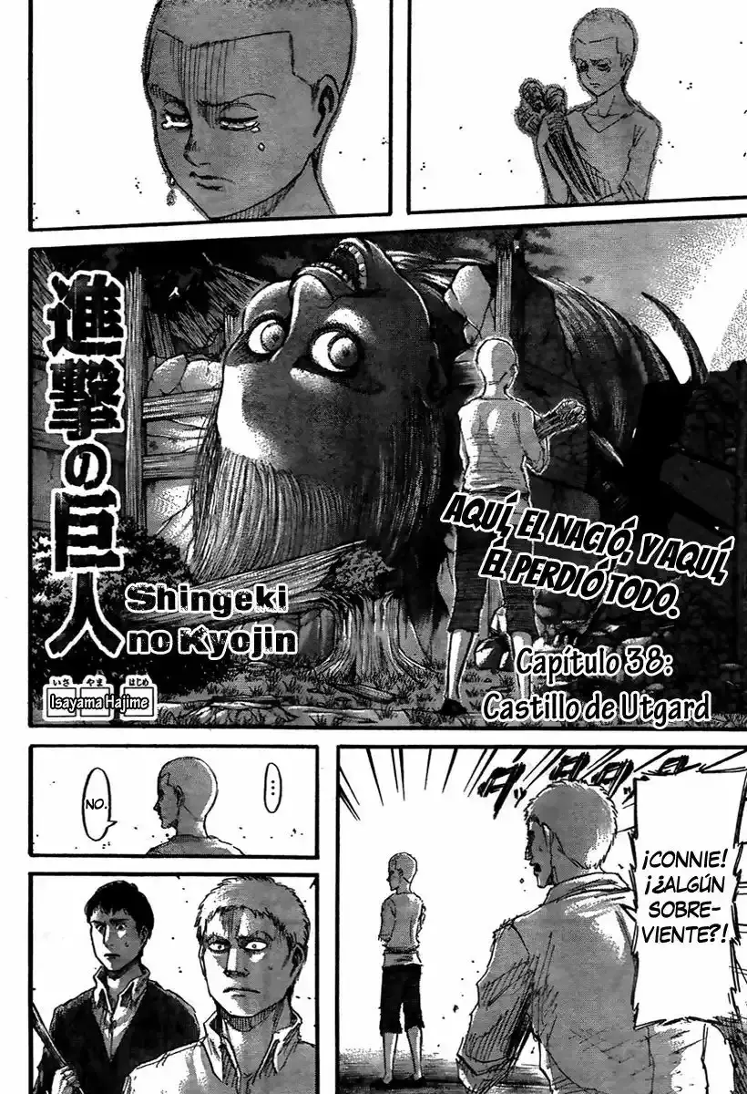 Página 2 — Shingeki no Kyojin Capítulo 38
