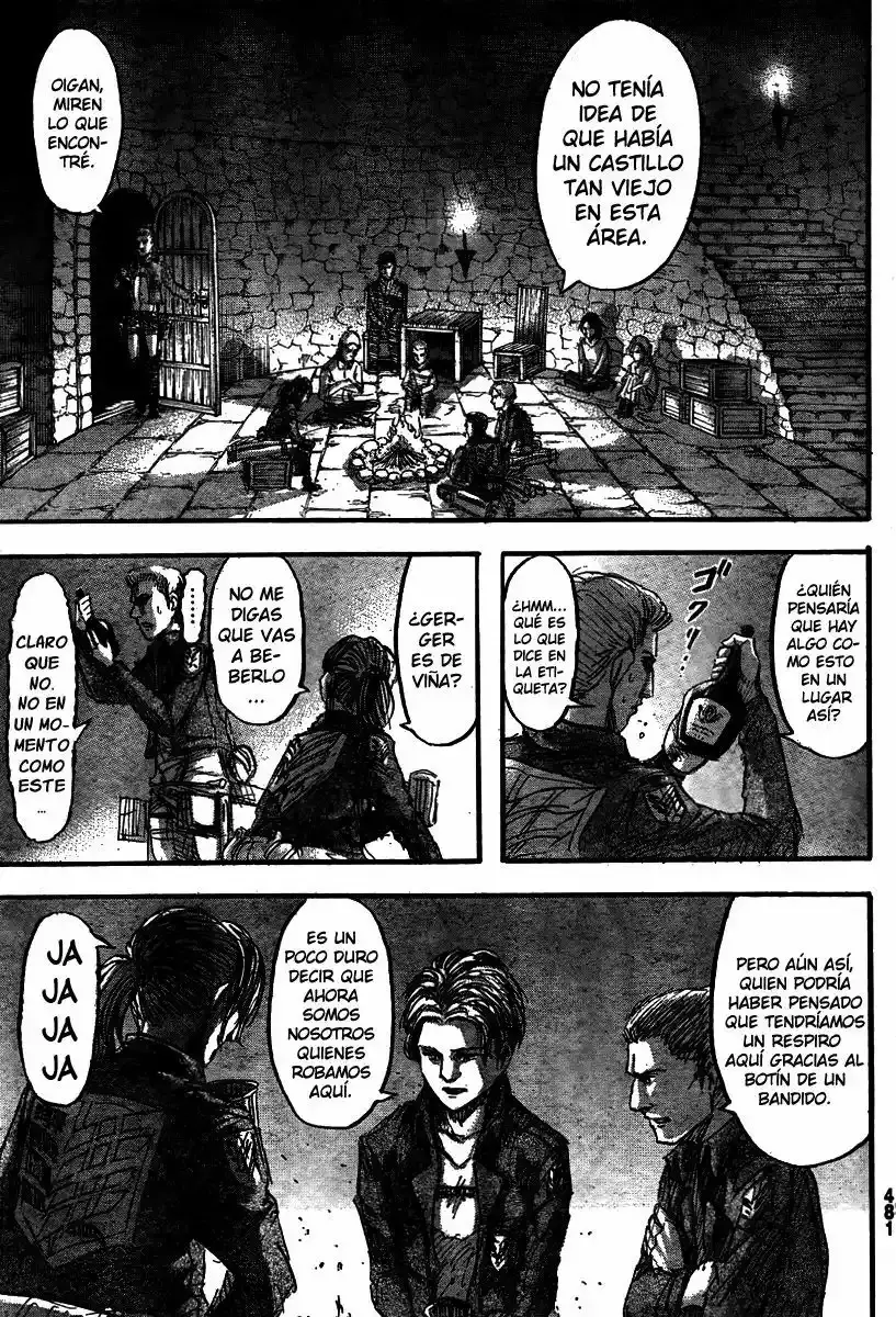 Página 23 — Shingeki no Kyojin Capítulo 38