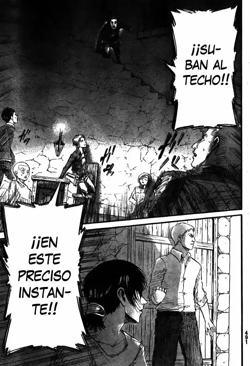 Página 33 — Shingeki no Kyojin Capítulo 38