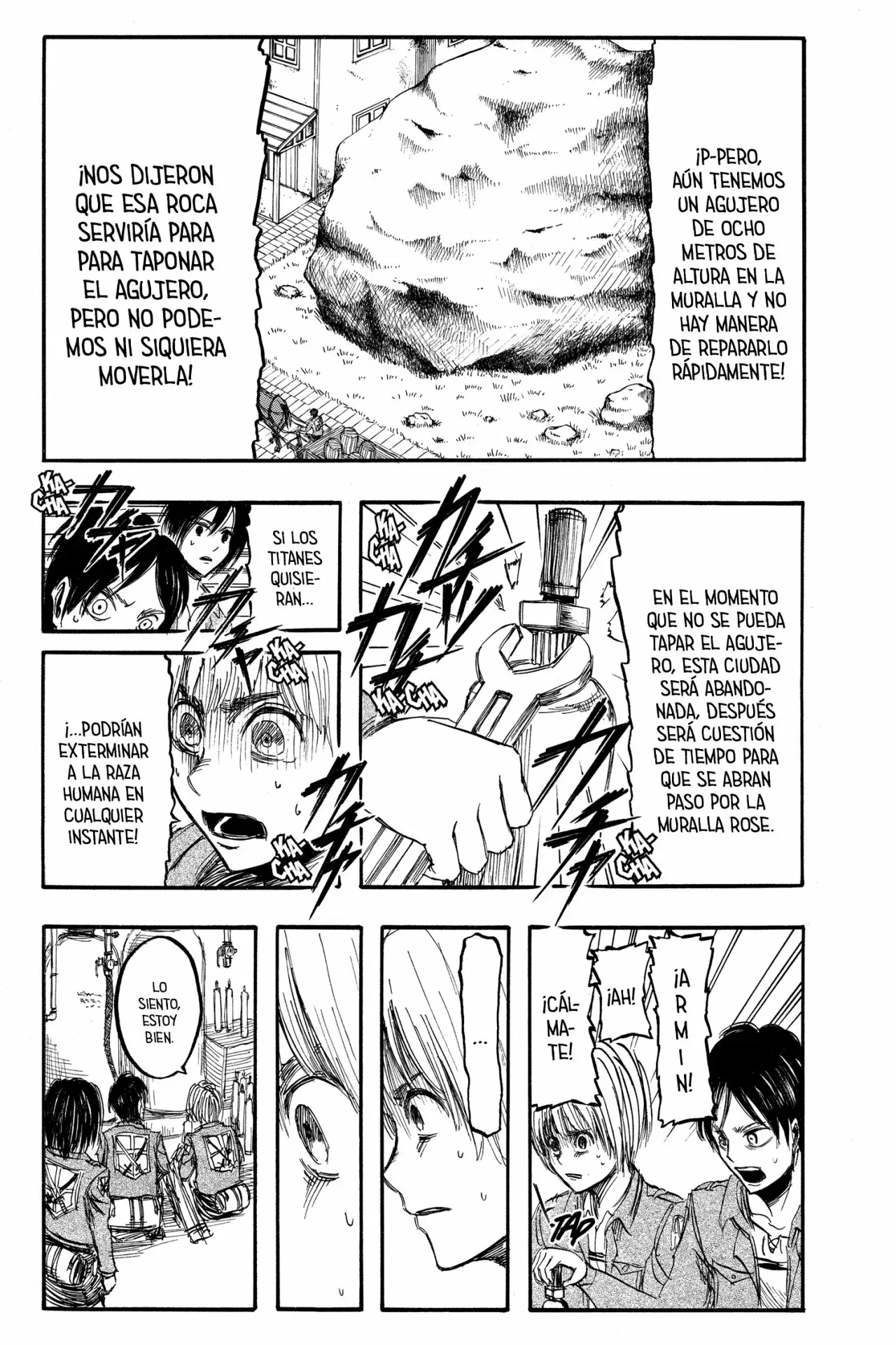 Página 17 — Shingeki no Kyojin Capítulo 4