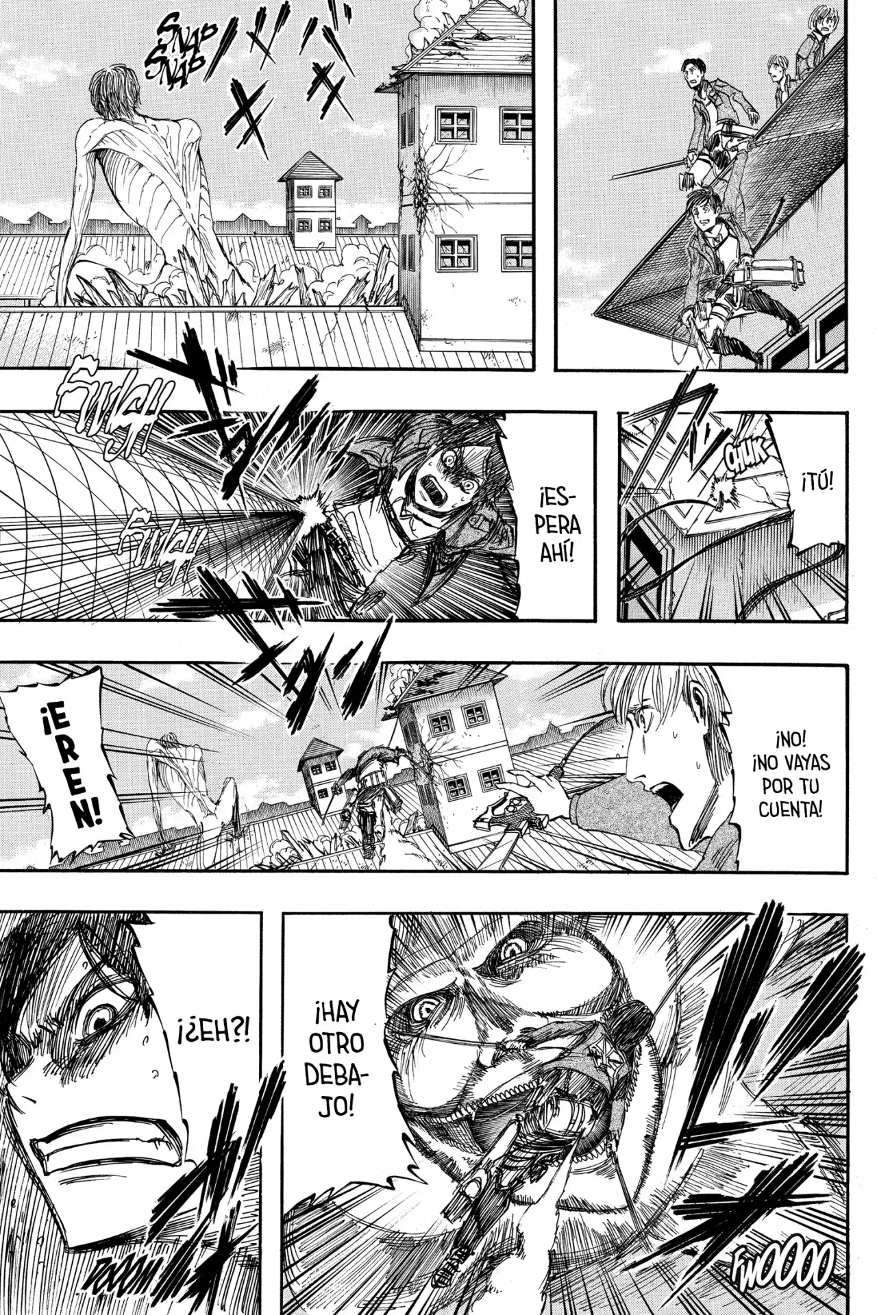 Página 33 — Shingeki no Kyojin Capítulo 4