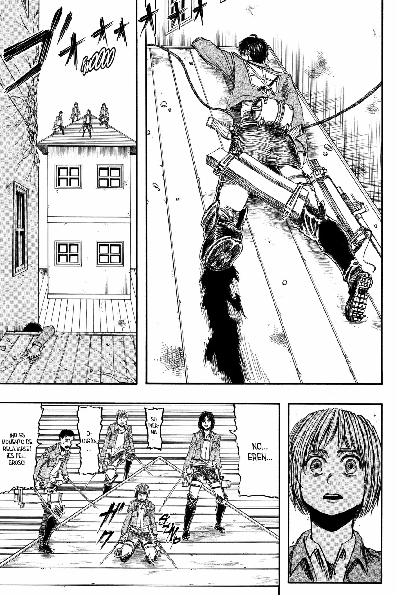 Página 35 — Shingeki no Kyojin Capítulo 4