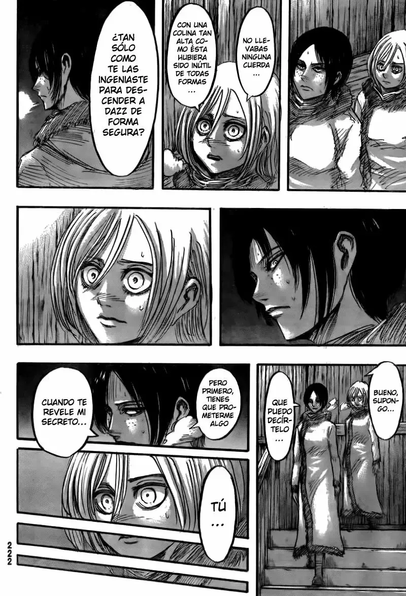 Página 34 — Shingeki no Kyojin Capítulo 40