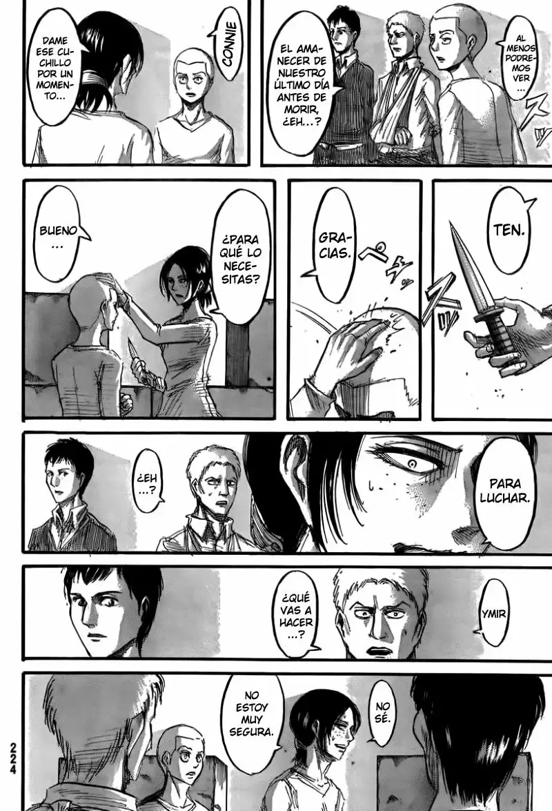 Página 36 — Shingeki no Kyojin Capítulo 40
