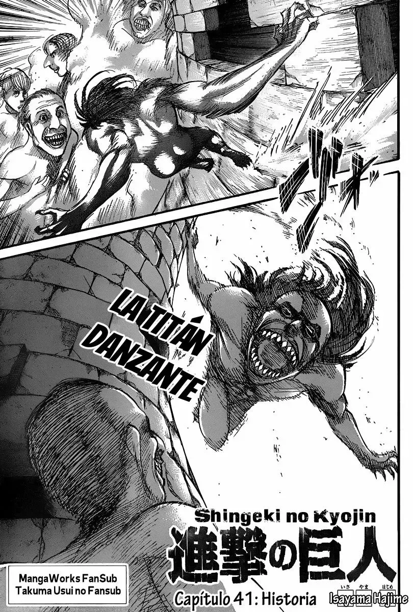 Página 2 — Shingeki no Kyojin Capítulo 41