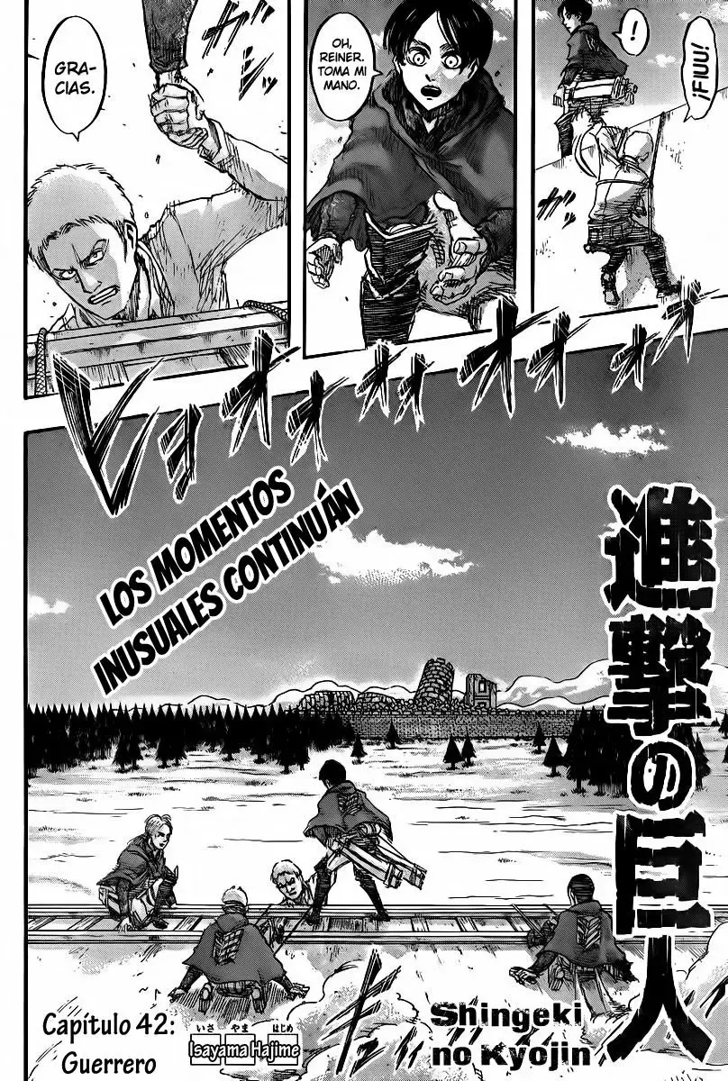 Página 3 — Shingeki no Kyojin Capítulo 42