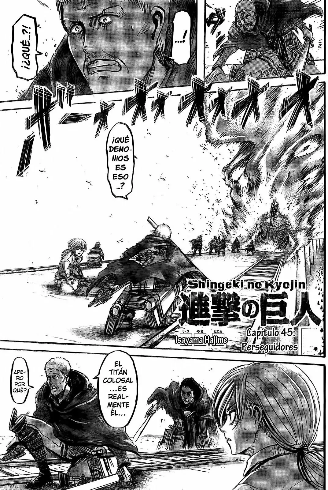 Página 2 — Shingeki no Kyojin Capítulo 45
