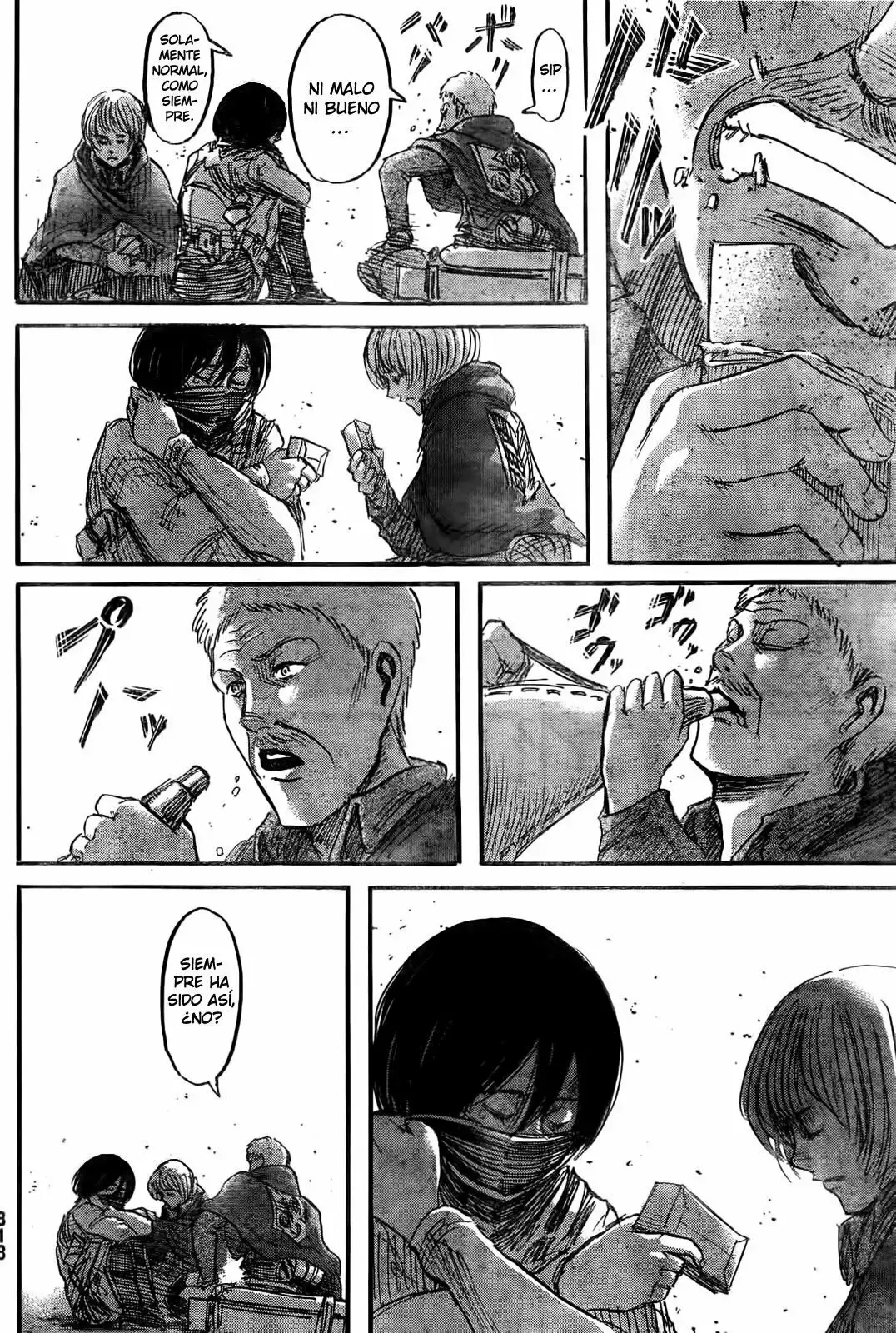 Página 33 — Shingeki no Kyojin Capítulo 45