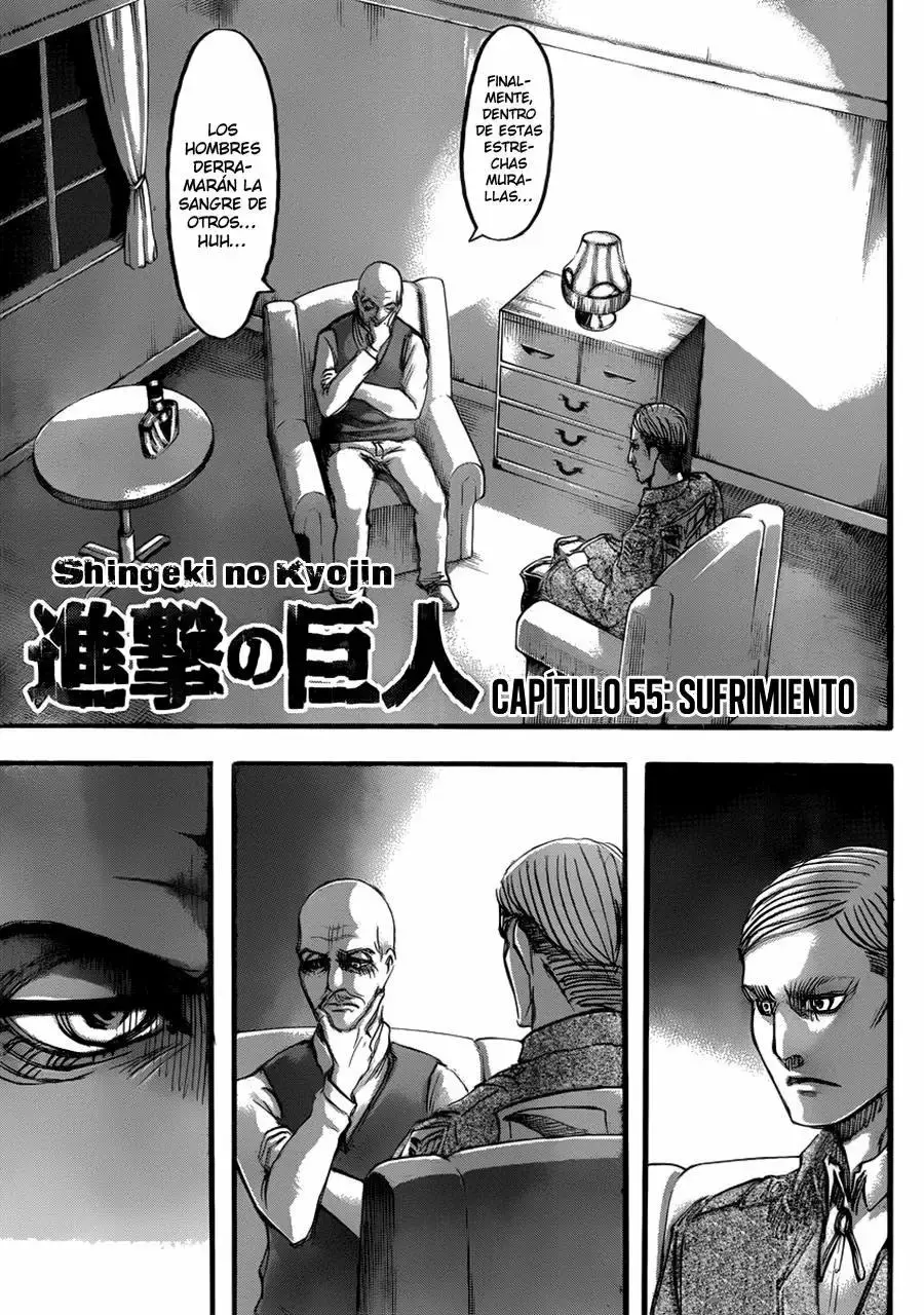 Página 2 — Shingeki no Kyojin Capítulo 55