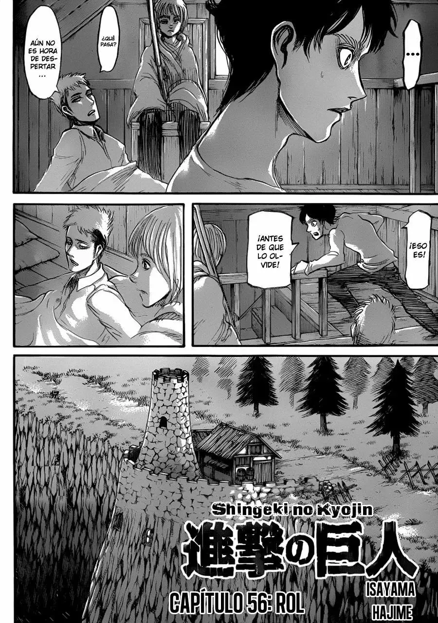 Página 4 — Shingeki no Kyojin Capítulo 56