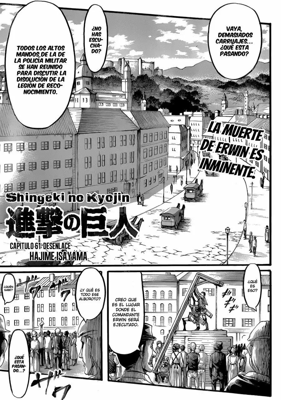 Página 3 — Shingeki no Kyojin Capítulo 61