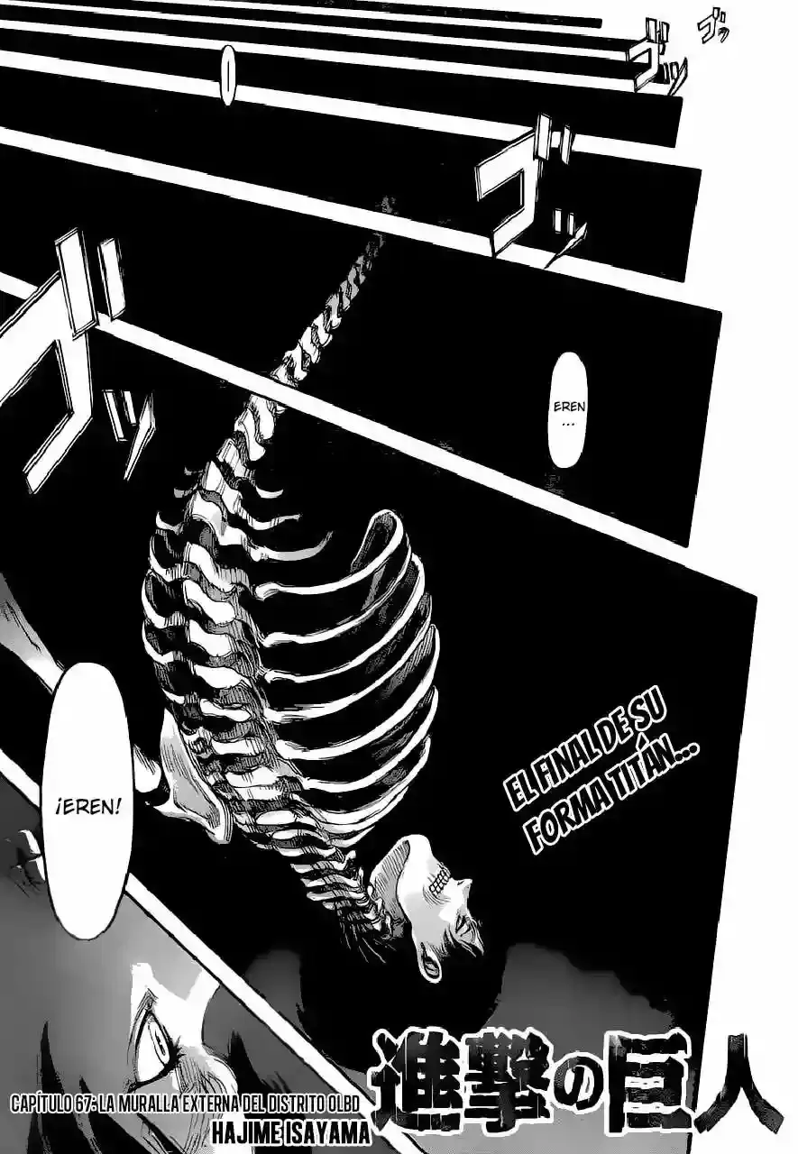 Página 2 — Shingeki no Kyojin Capítulo 67
