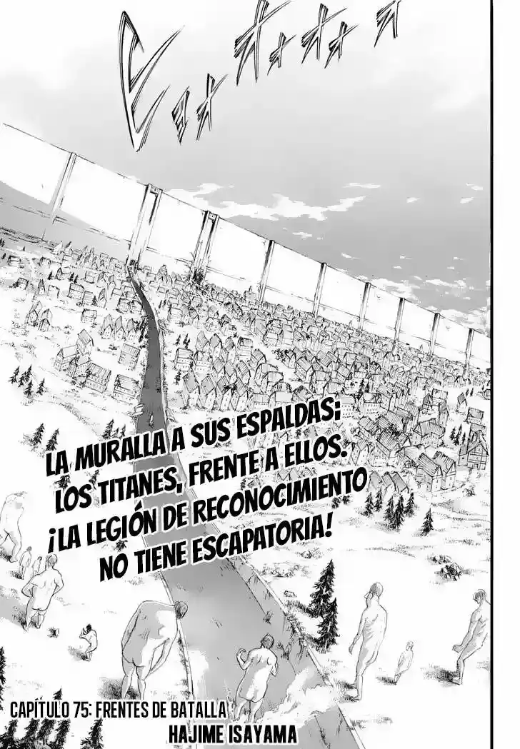 Página 3 — Shingeki no Kyojin Capítulo 75