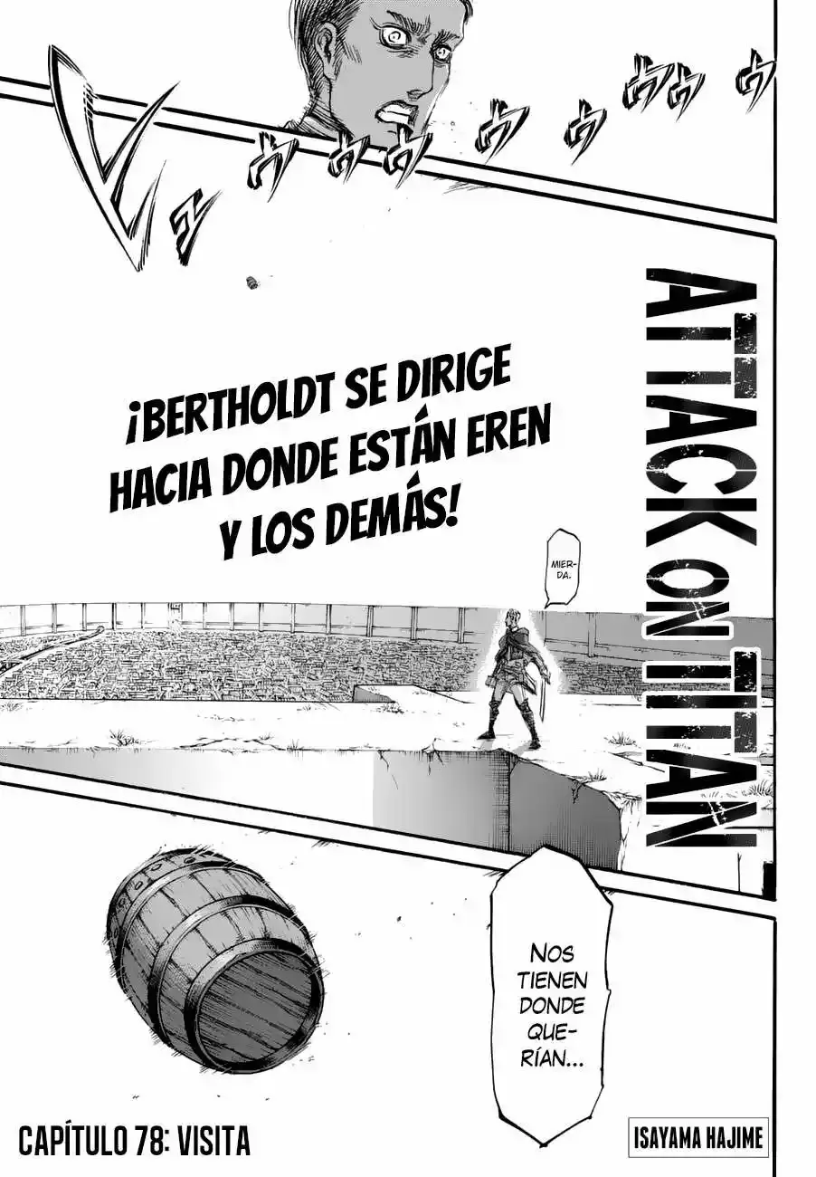 Página 3 — Shingeki no Kyojin Capítulo 78