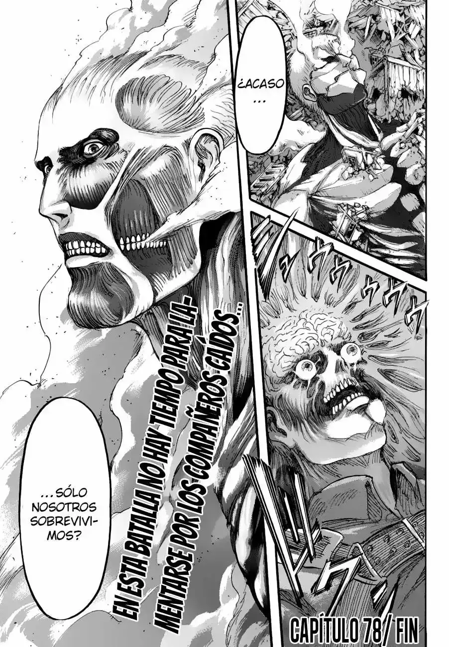 Página 45 — Shingeki no Kyojin Capítulo 78