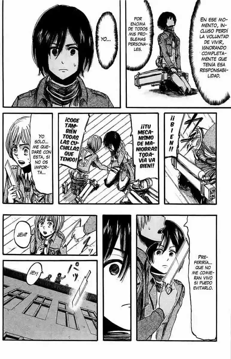 Página 13 — Shingeki no Kyojin Capítulo 8
