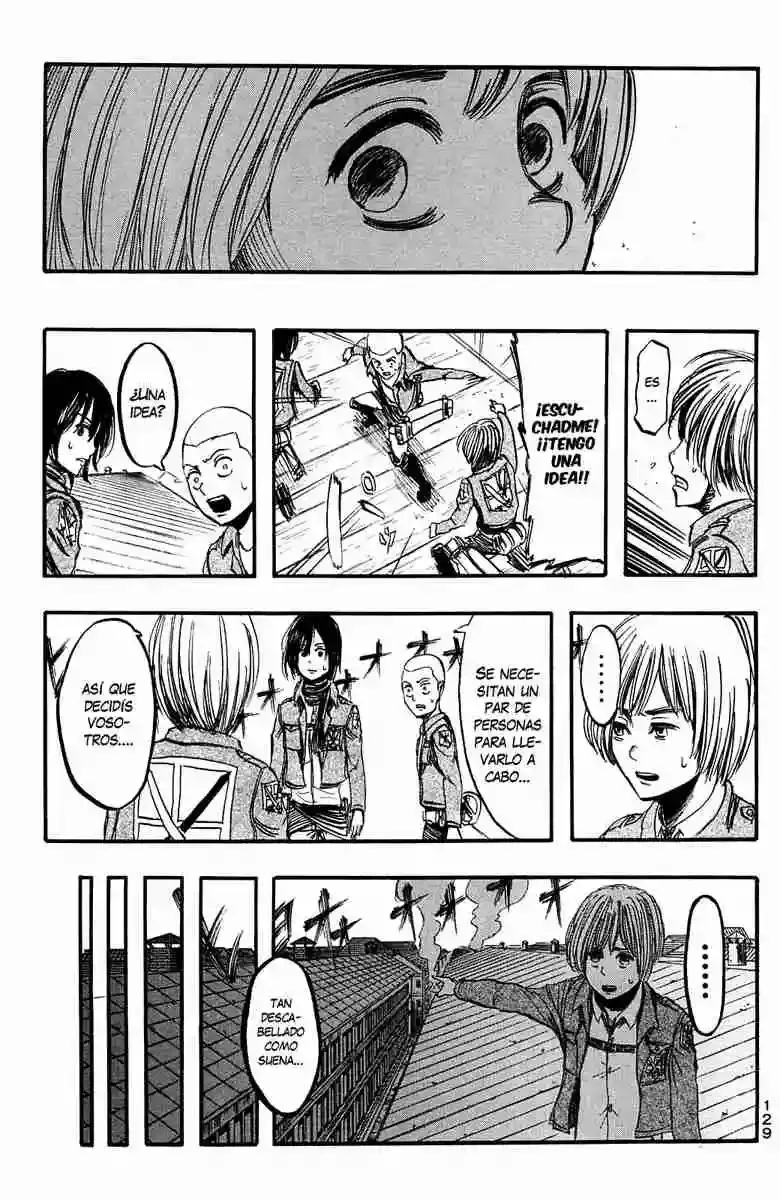 Página 16 — Shingeki no Kyojin Capítulo 8