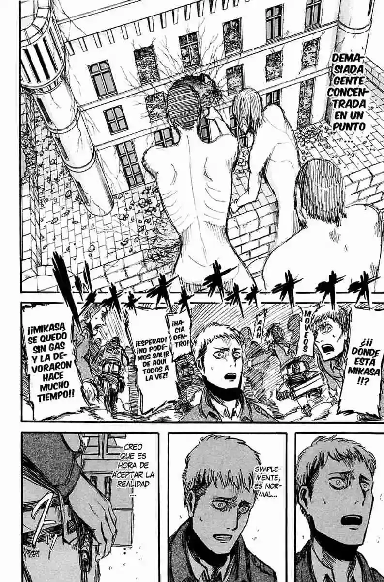 Página 29 — Shingeki no Kyojin Capítulo 8