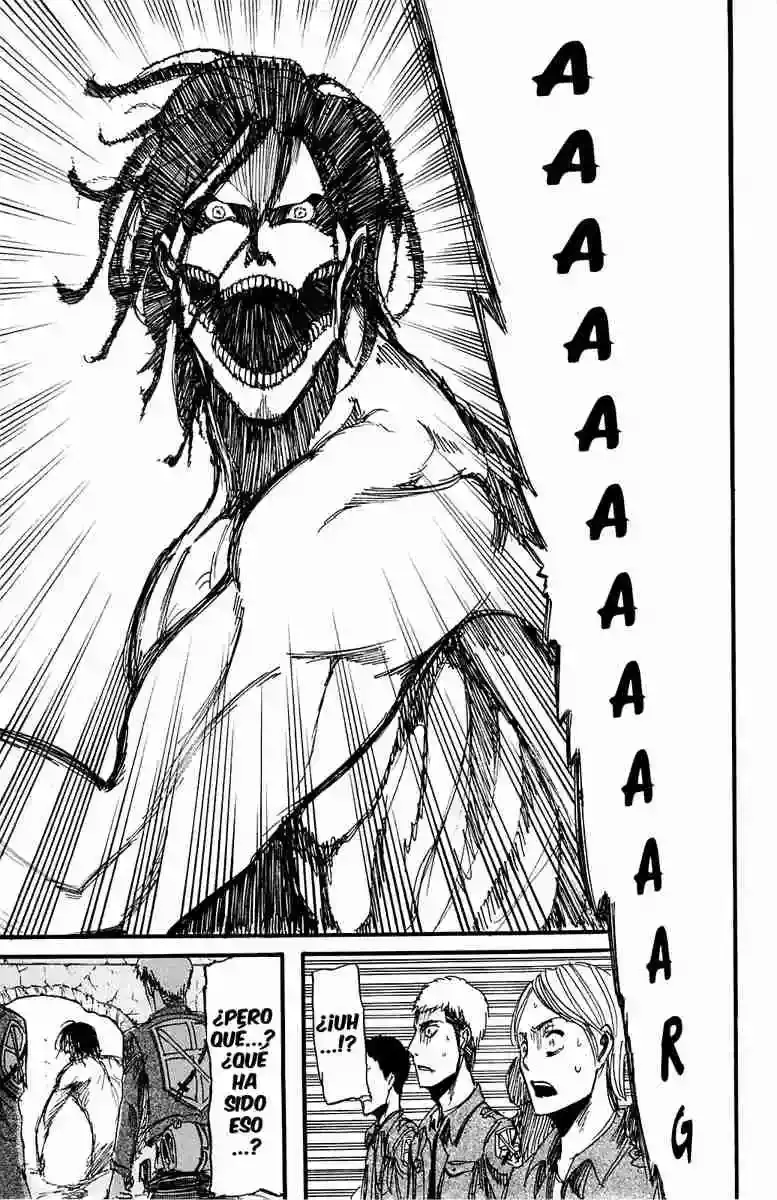 Página 32 — Shingeki no Kyojin Capítulo 8