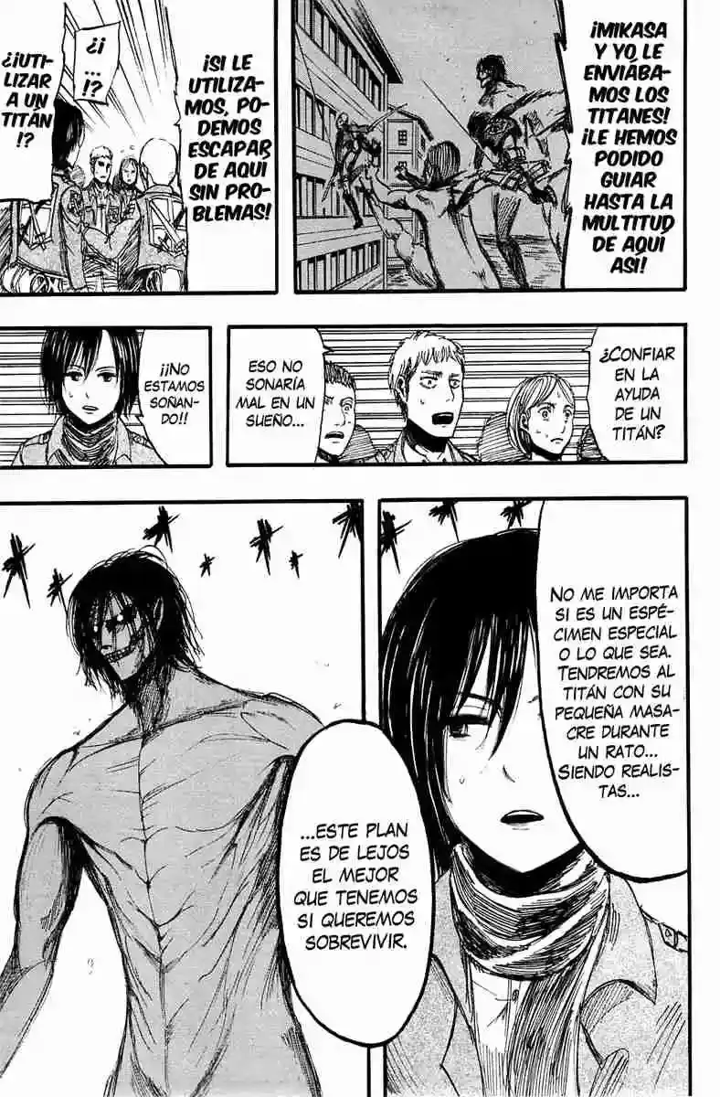Página 34 — Shingeki no Kyojin Capítulo 8