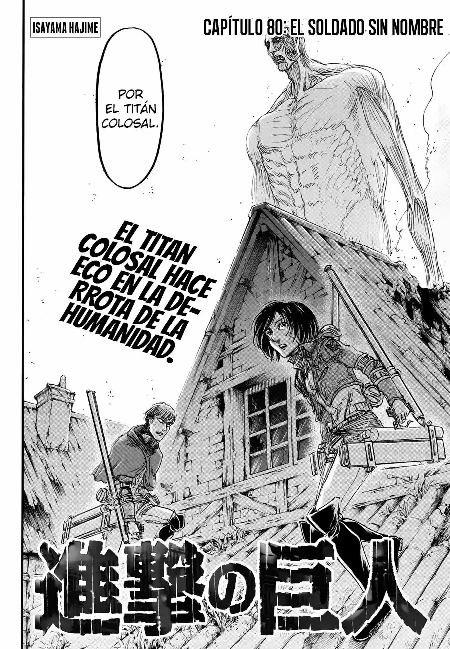 Página 6 — Shingeki no Kyojin Capítulo 80