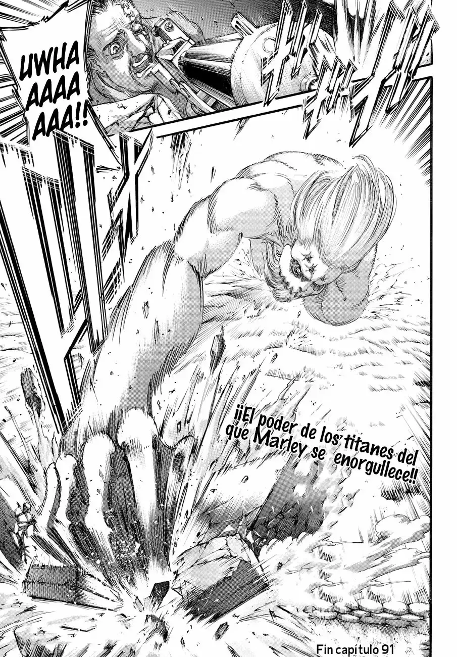 Página 43 — Shingeki no Kyojin Capítulo 91