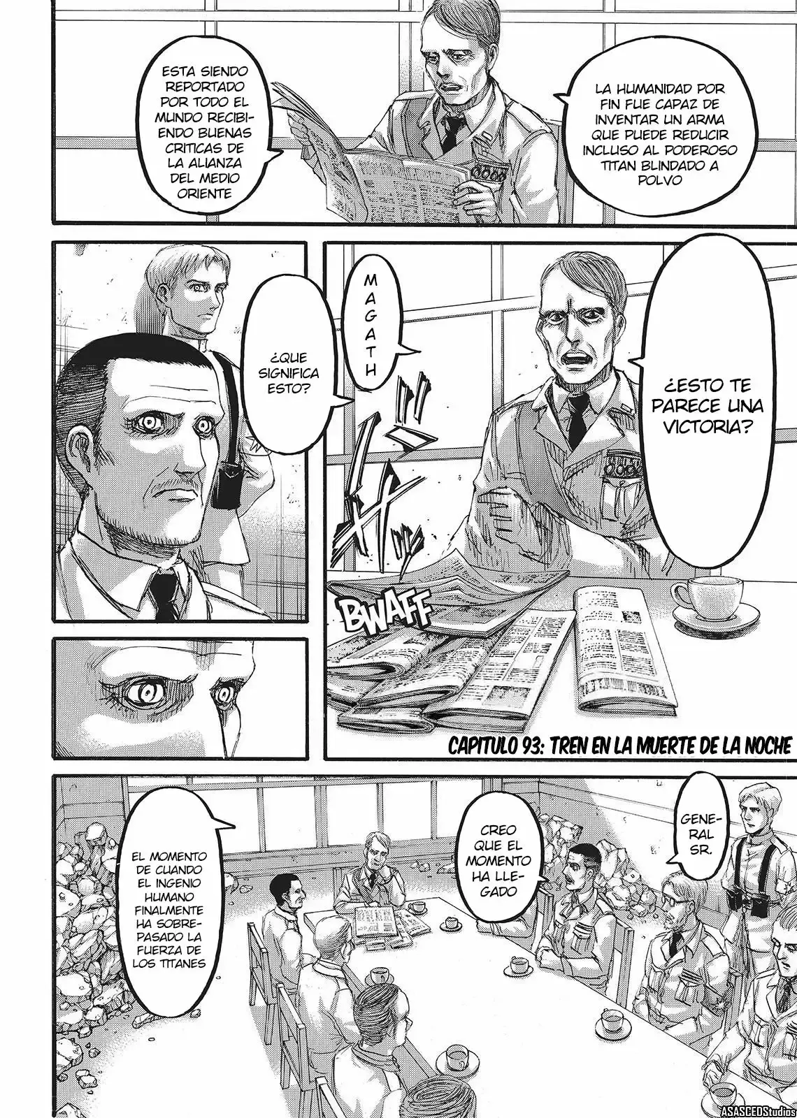 Página 3 — Shingeki no Kyojin Capítulo 93