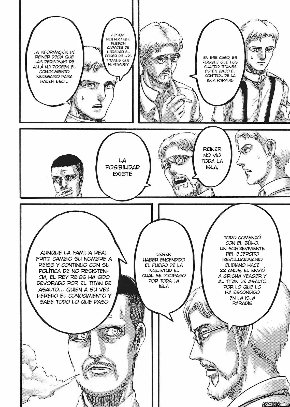 Página 17 — Shingeki no Kyojin Capítulo 93