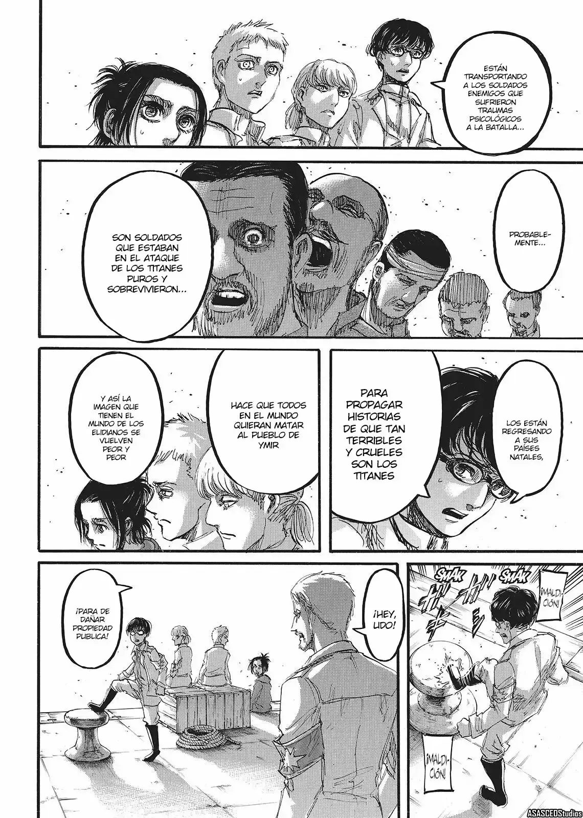 Página 33 — Shingeki no Kyojin Capítulo 93