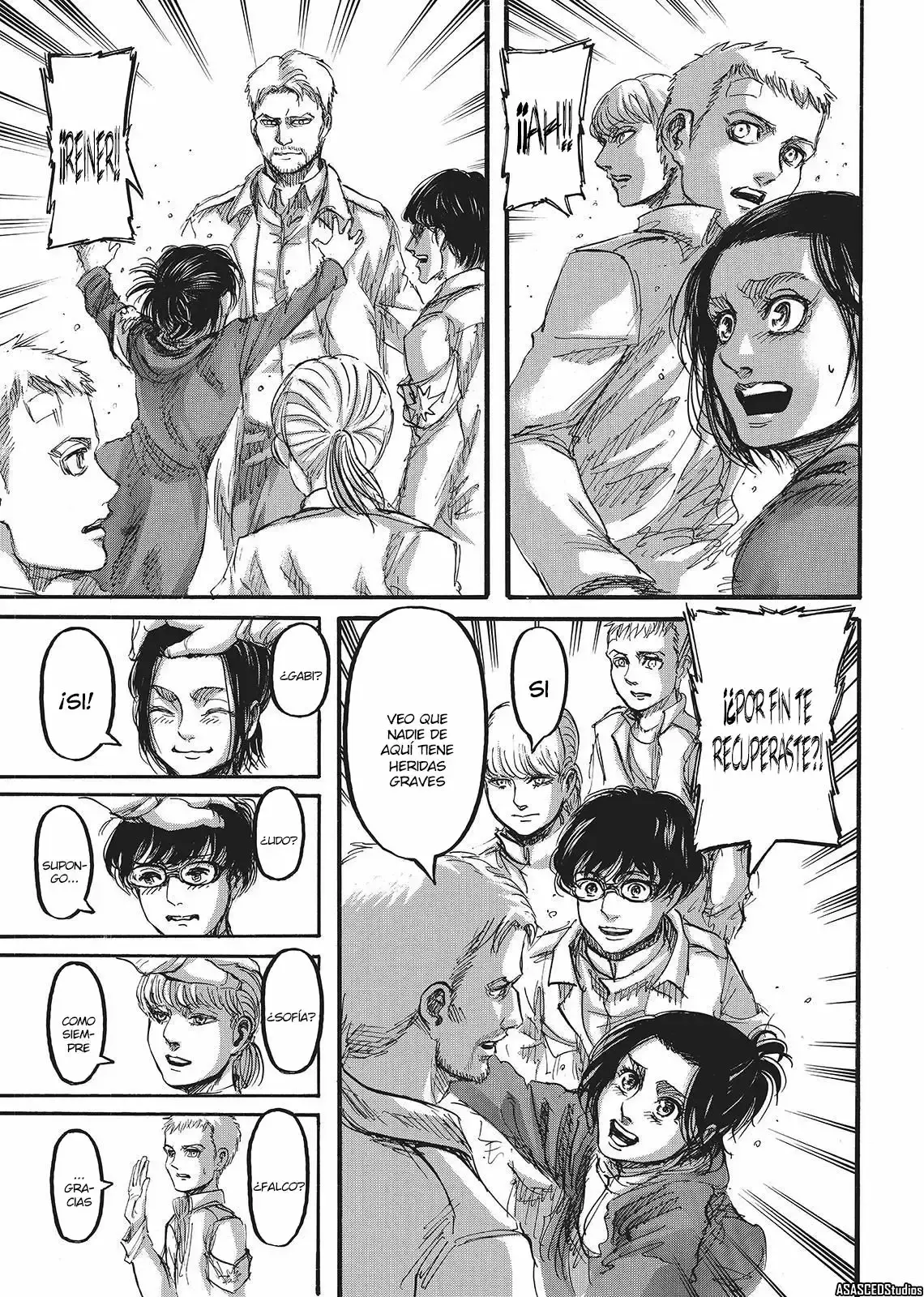 Página 34 — Shingeki no Kyojin Capítulo 93
