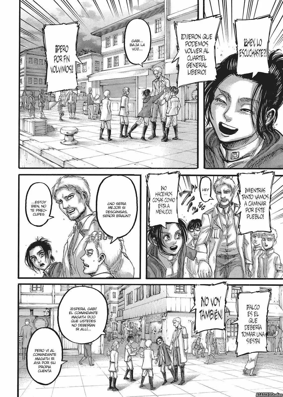 Página 35 — Shingeki no Kyojin Capítulo 93