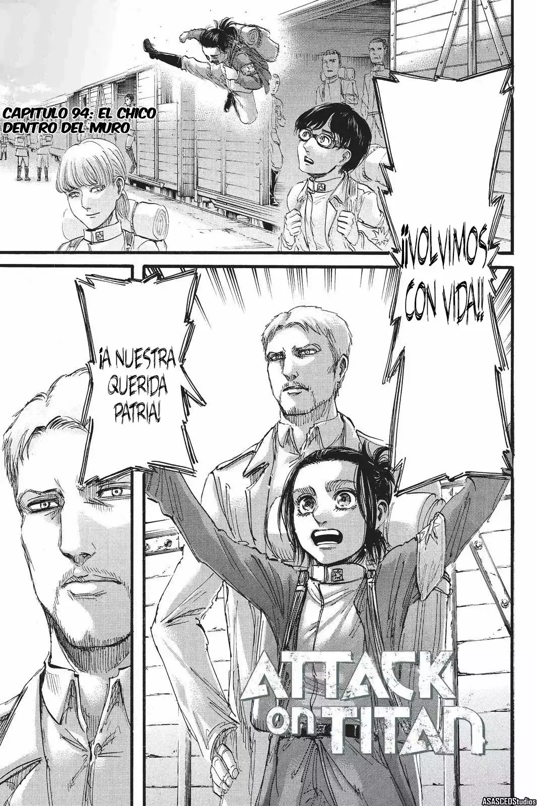 Página 2 — Shingeki no Kyojin Capítulo 94