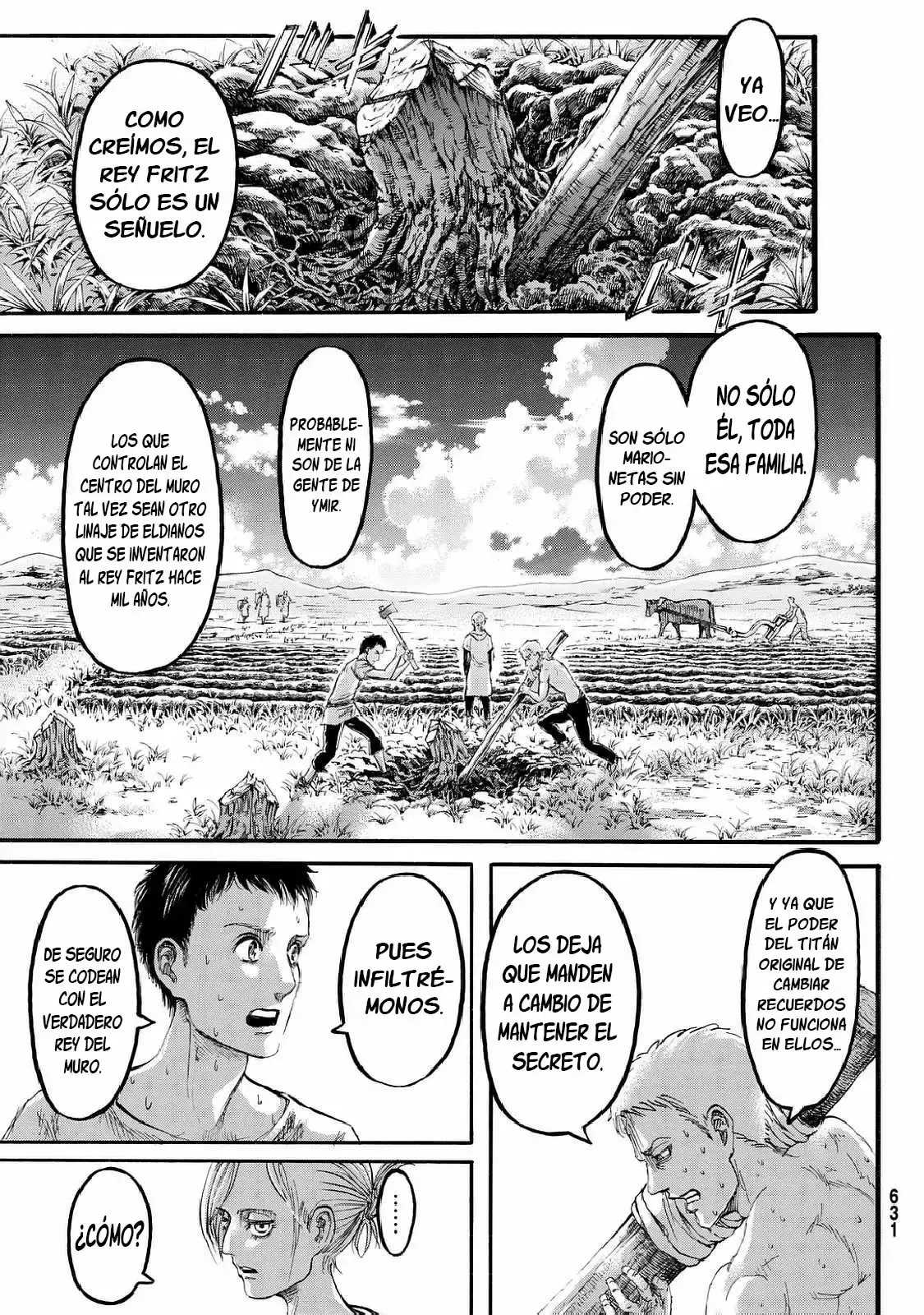 Página 38 — Shingeki no Kyojin Capítulo 96