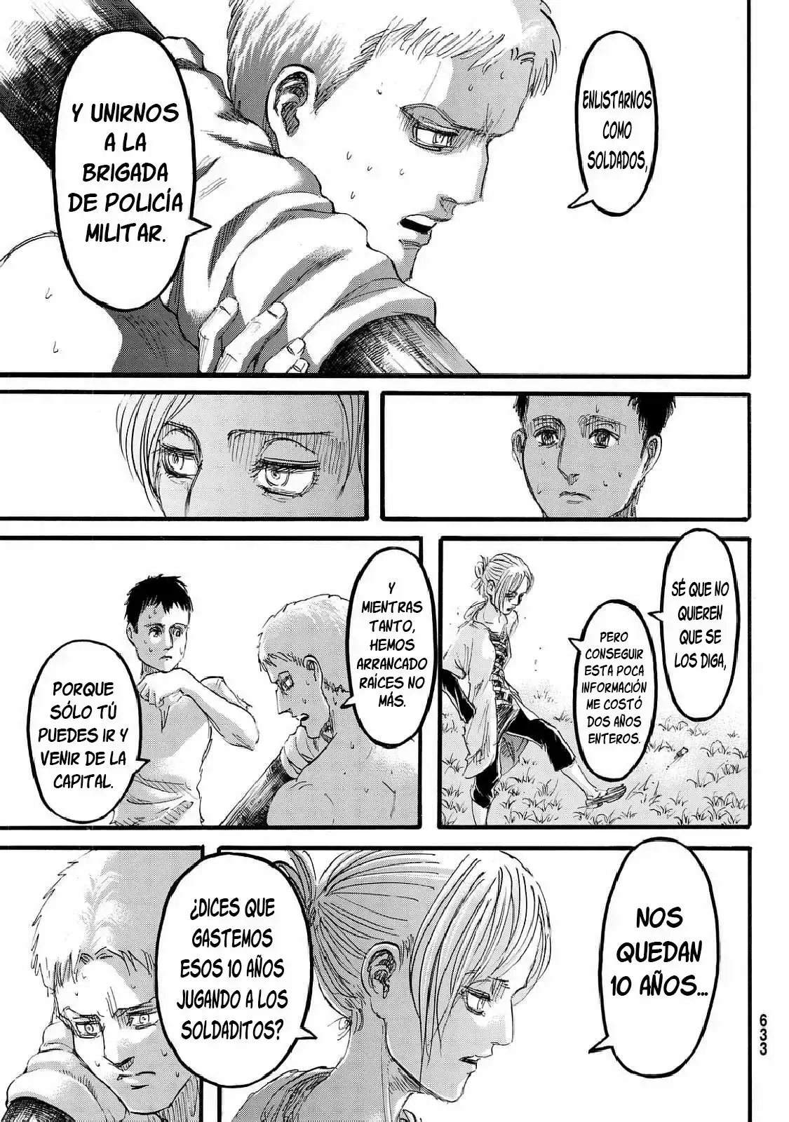 Página 40 — Shingeki no Kyojin Capítulo 96