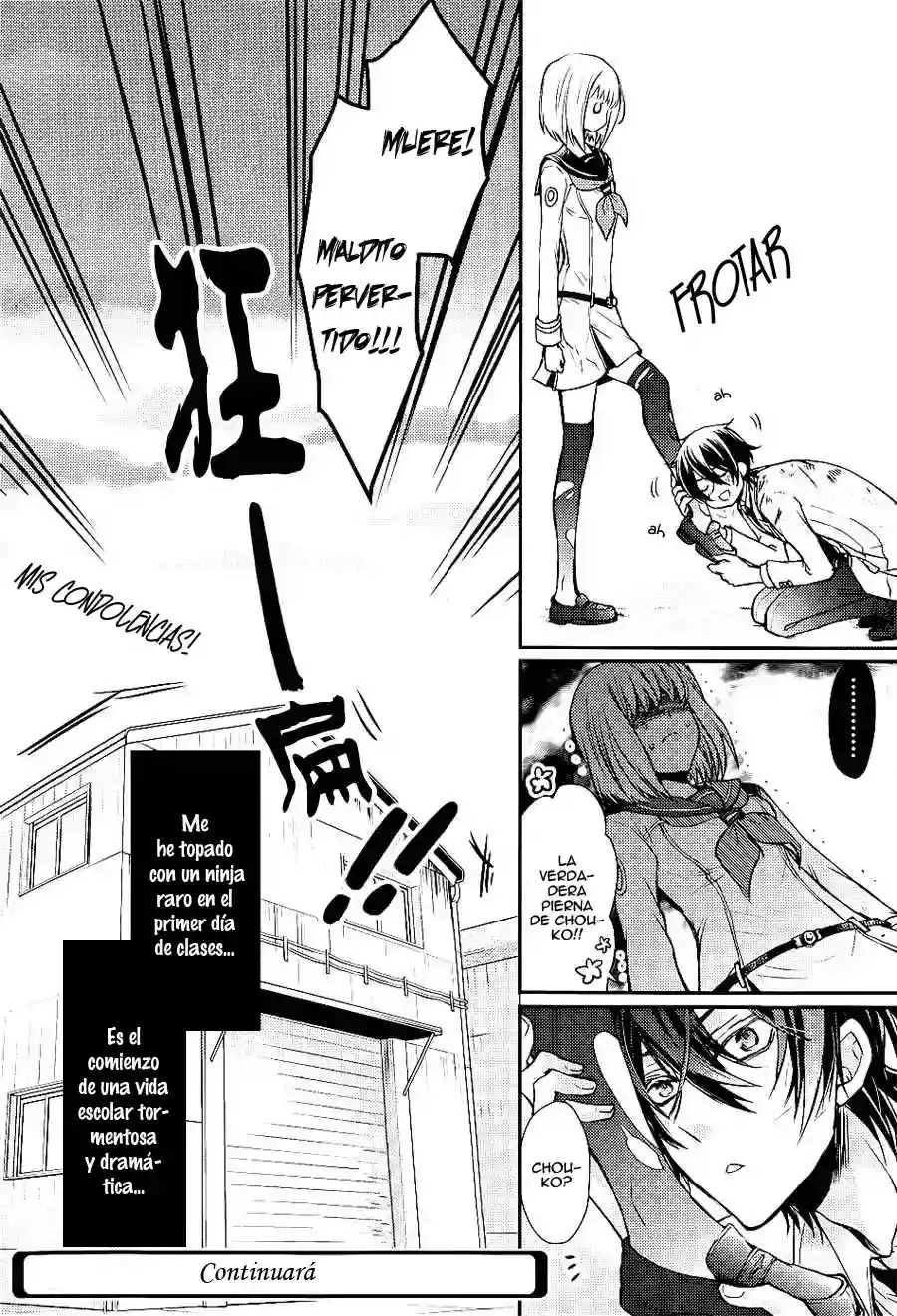 Página 52 — Capítulo 1 de Shinobi Quartet