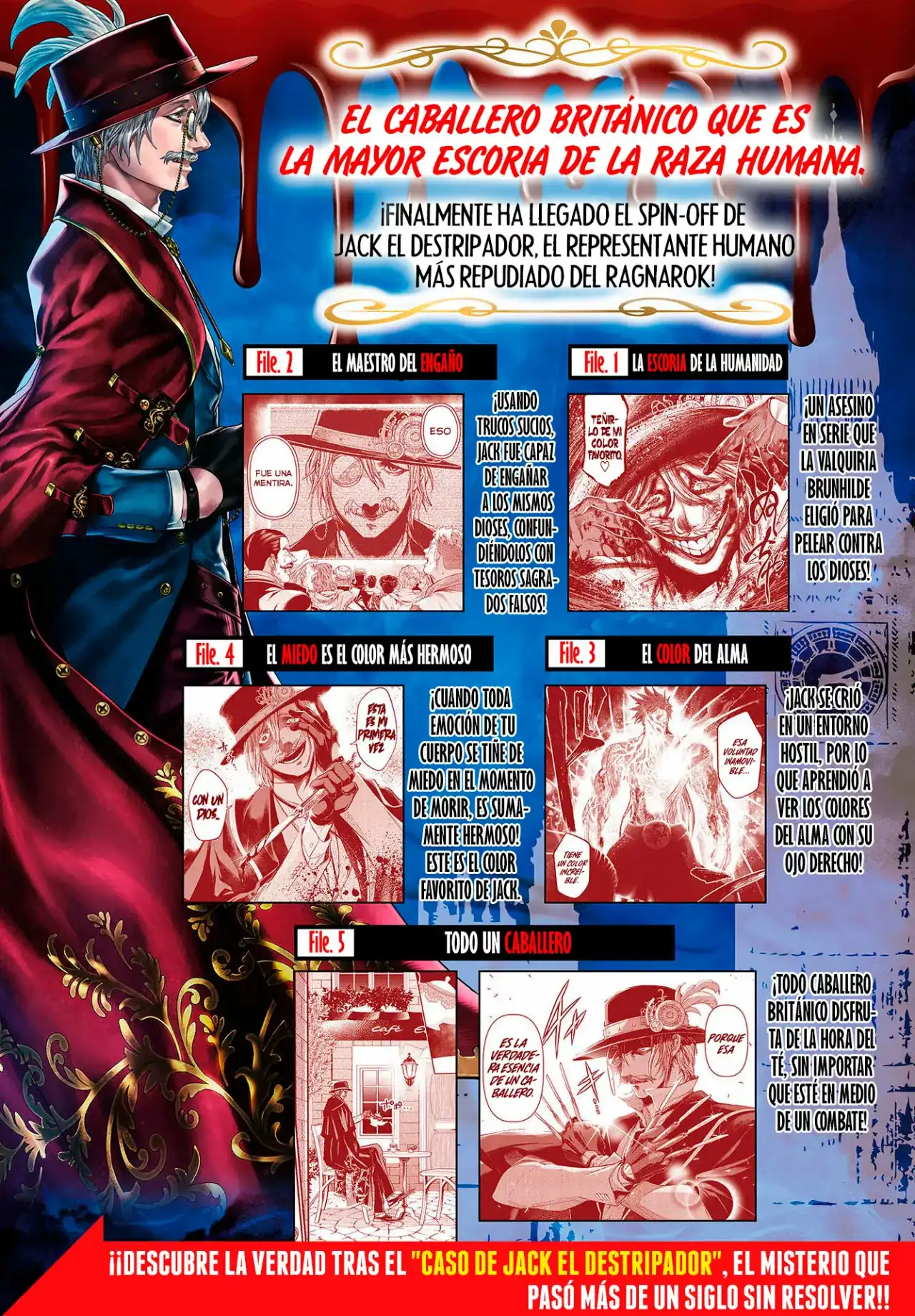 Página 3 — Shuumatsu no Valkyrie: The Jack the Ripper Case Files Capítulo 1