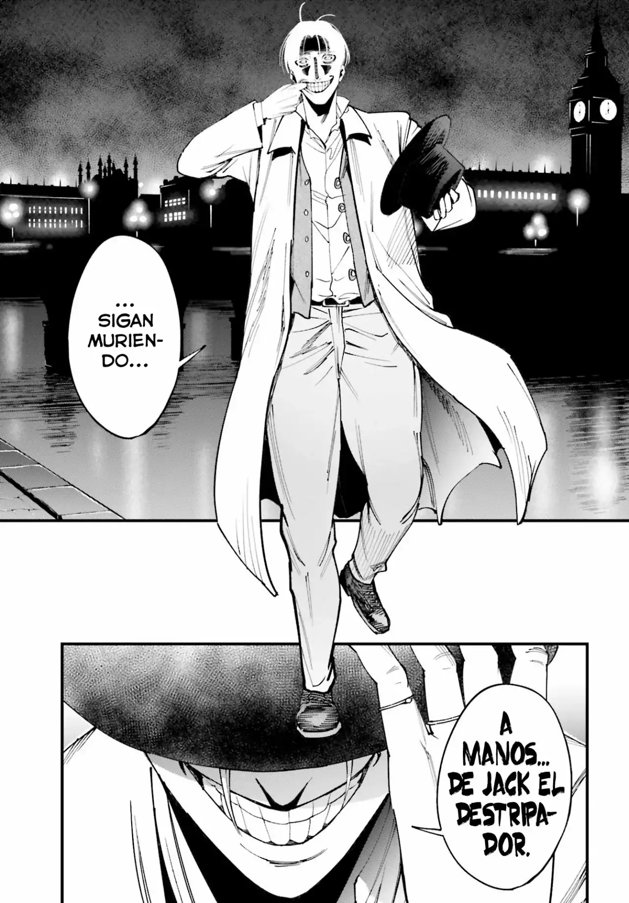 Página 38 — Shuumatsu no Valkyrie: The Jack the Ripper Case Files Capítulo 1