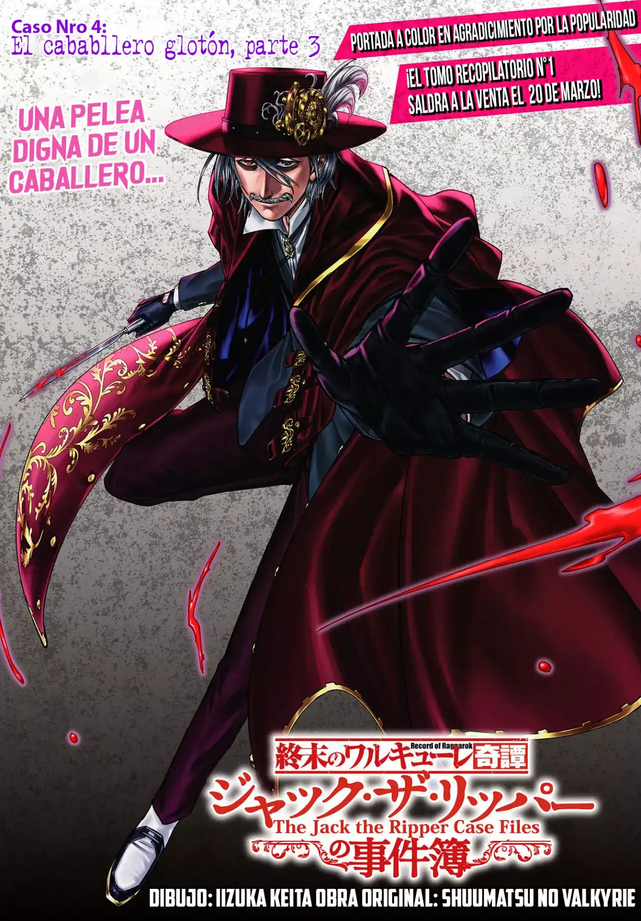Página 2 — Shuumatsu no Valkyrie: The Jack the Ripper Case Files Capítulo 4