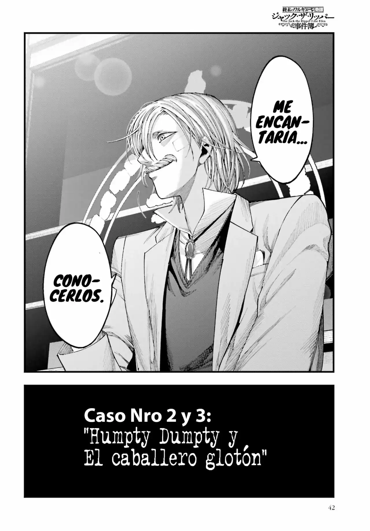 Página 38 — Shuumatsu no Valkyrie: The Jack the Ripper Case Files Capítulo 4