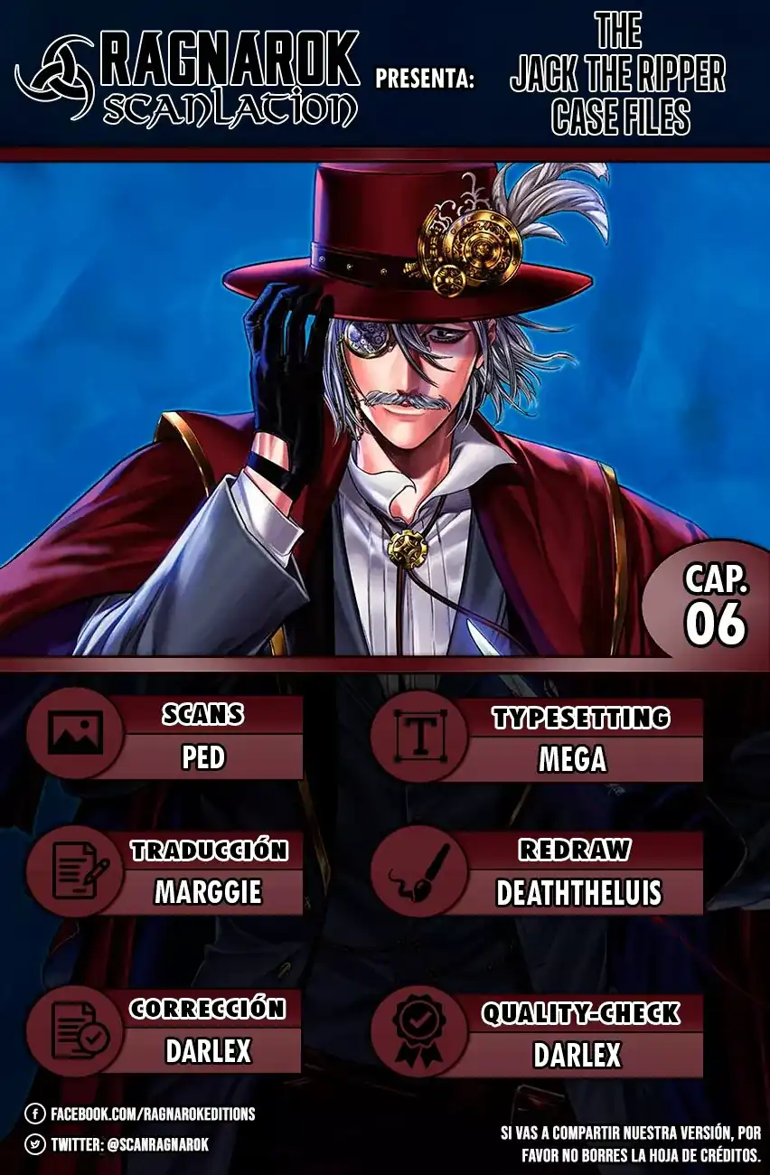 Página 1 — Shuumatsu no Valkyrie: The Jack the Ripper Case Files Capítulo 6
