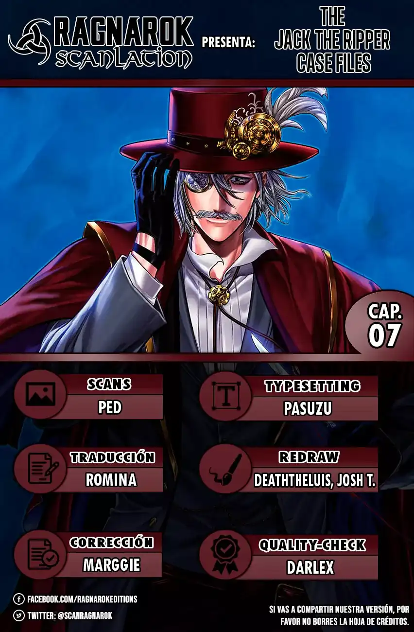 Página 1 — Shuumatsu no Valkyrie: The Jack the Ripper Case Files Capítulo 7