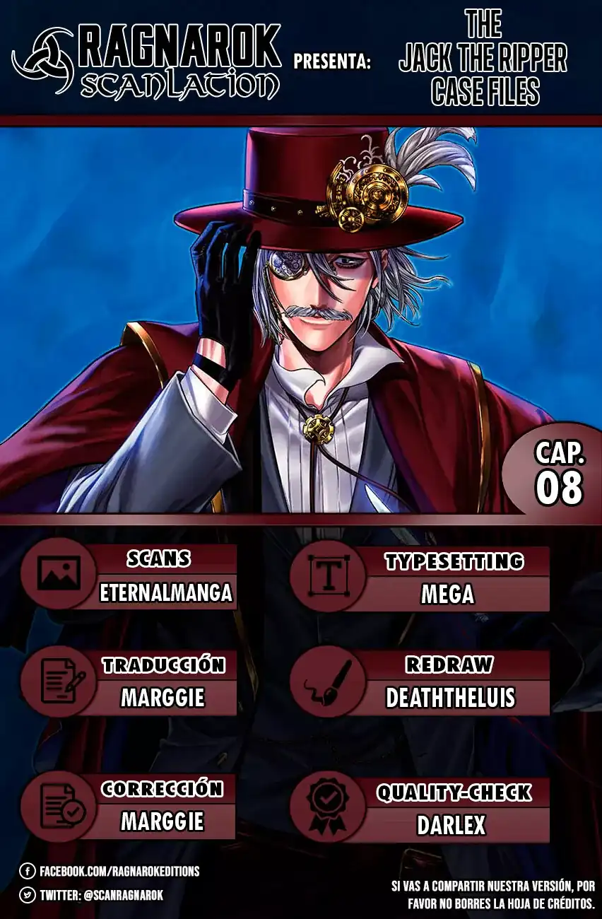 Página 1 — Shuumatsu no Valkyrie: The Jack the Ripper Case Files Capítulo 8