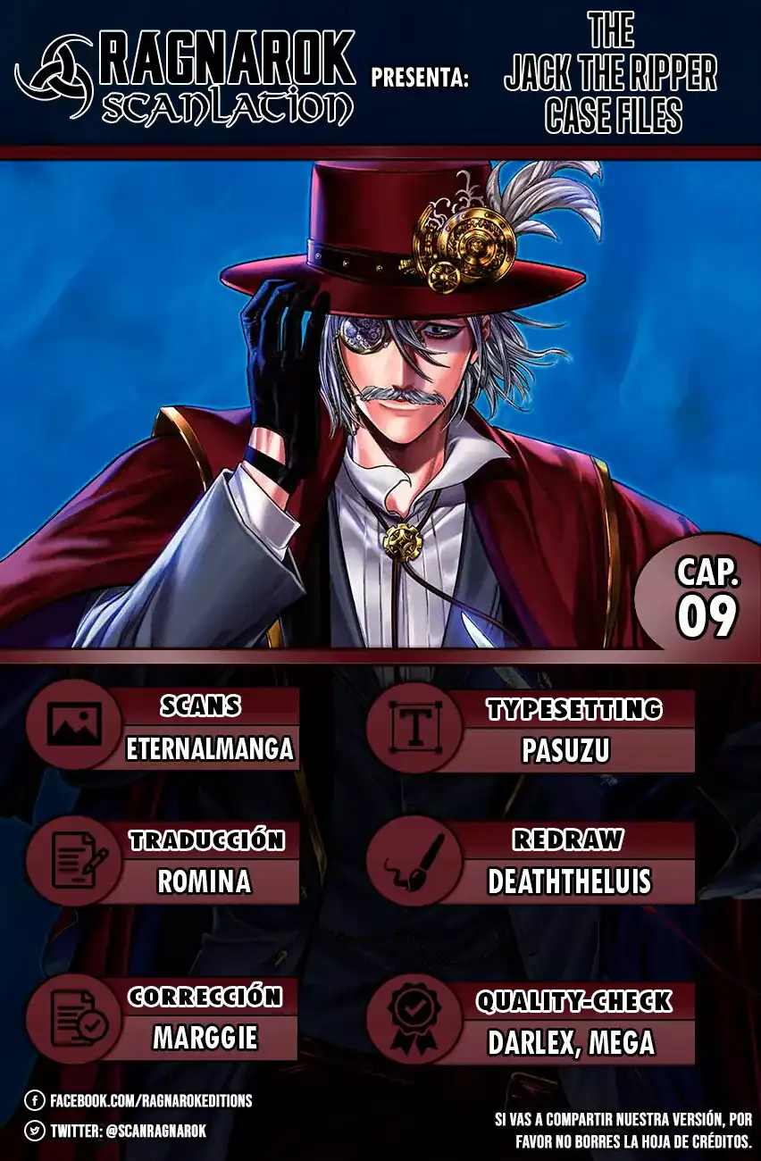 Página 1 — Shuumatsu no Valkyrie: The Jack the Ripper Case Files Capítulo 9