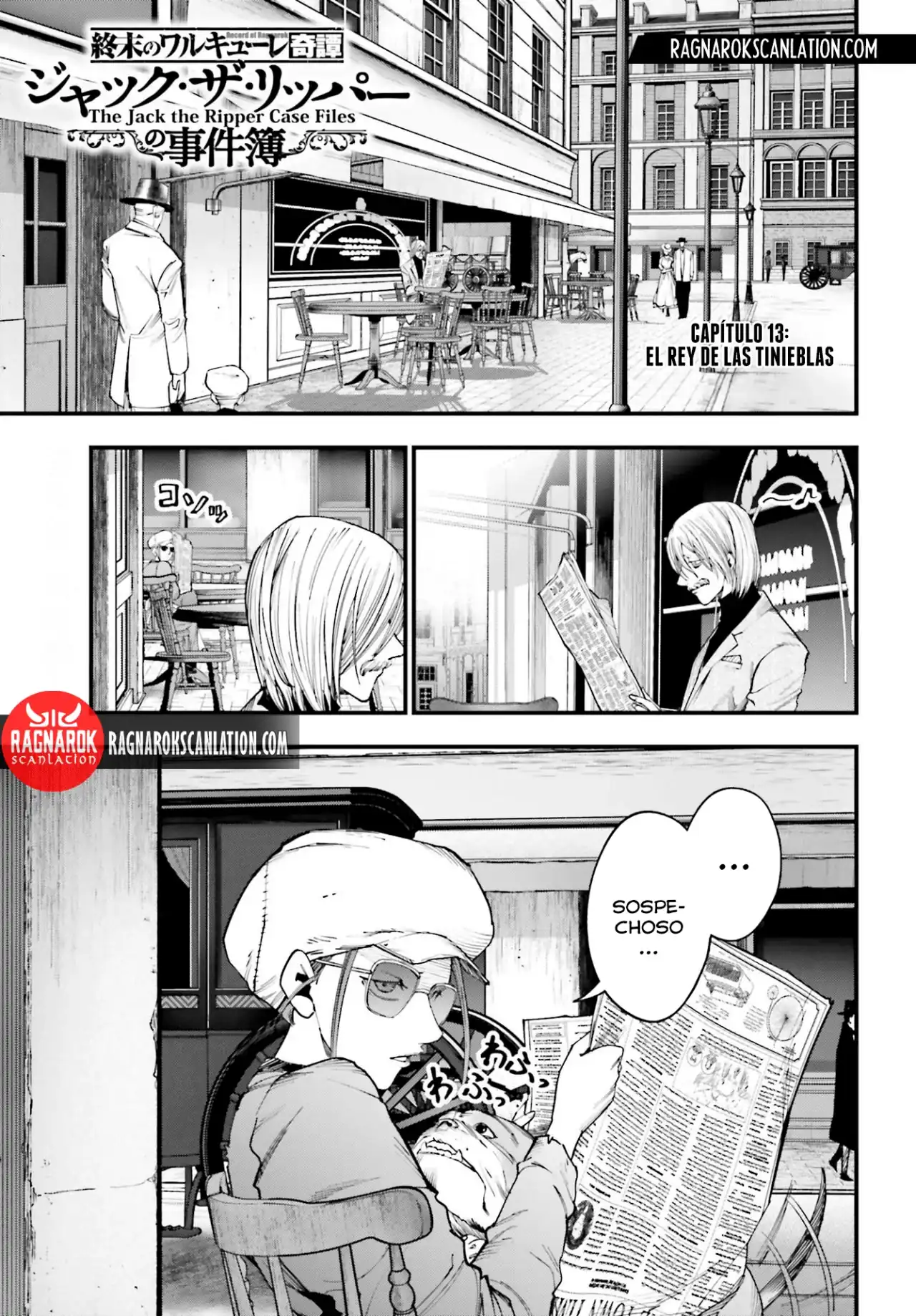 Página 3 — Shuumatsu no Valkyrie: The Jack the Ripper Case Files Capítulo 13
